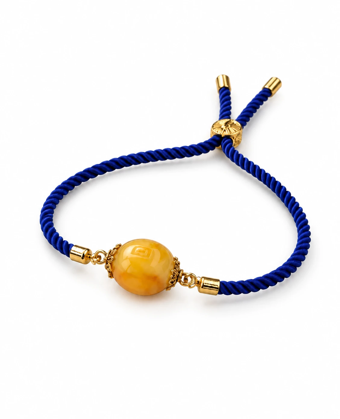 Blue Honey Amber Bracelet