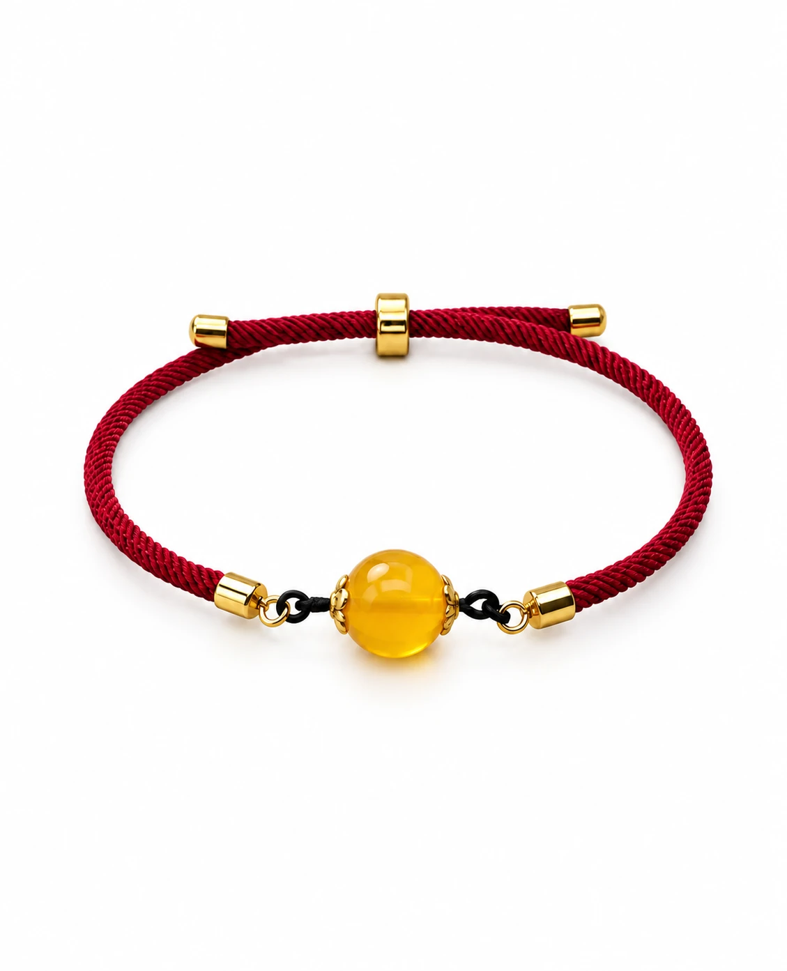 Red Honey Amber Bracelet